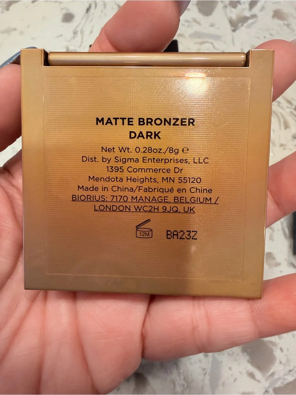 laura mercier & Sigma set 2 Bronzers Glow & matte